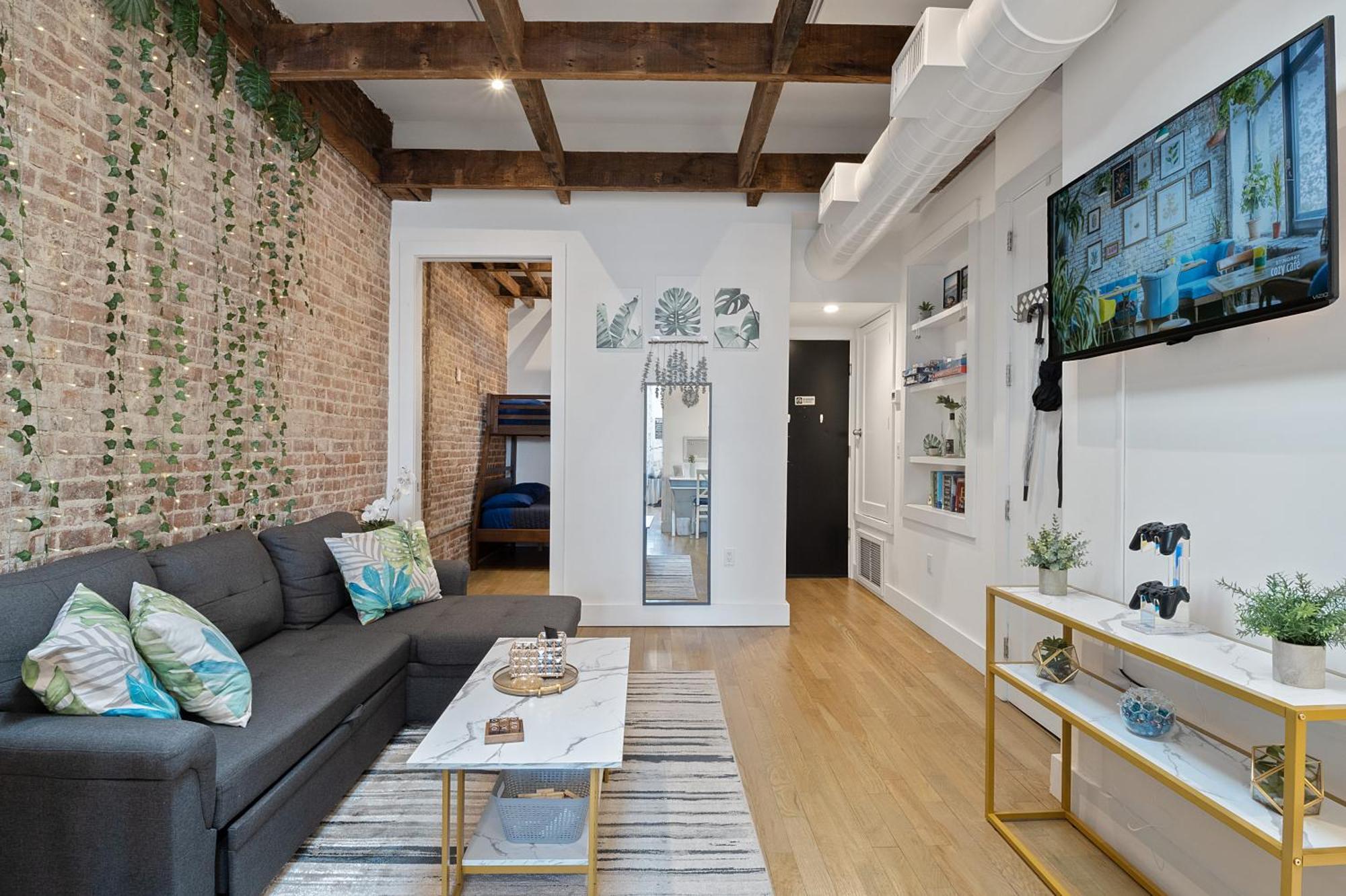 Chic Penthouse 15 Minutes From Nyc - Bus Stop At Doorstep Хоубоукън Екстериор снимка