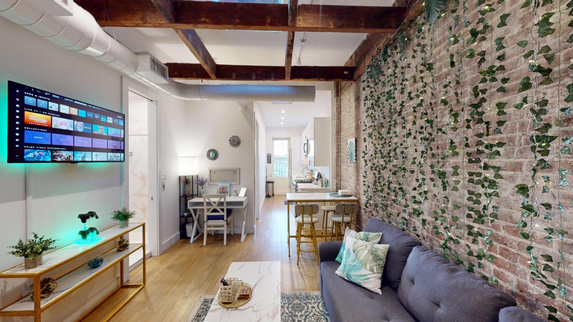 Chic Penthouse 15 Minutes From Nyc - Bus Stop At Doorstep Хоубоукън Екстериор снимка